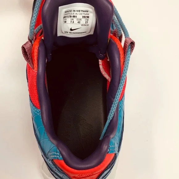 Nike Air Max 95 Premium By You Custom Womens Size 10 DH1570-991 Croc Reptile - Picture 7 of 9